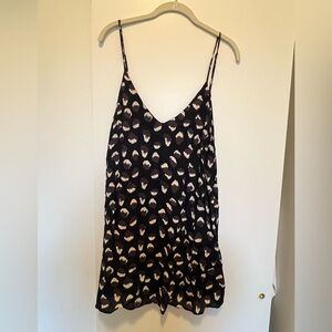 Reformation Abstract Print Slip Dress